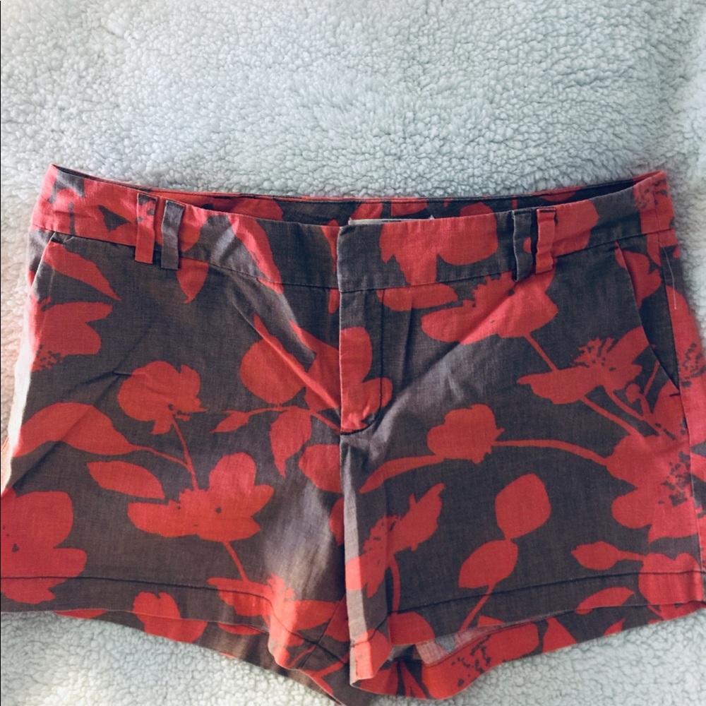 Loft linen shorts